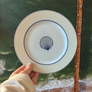 Vintage Fitz and Floyd Nobilis Shell Plate Set